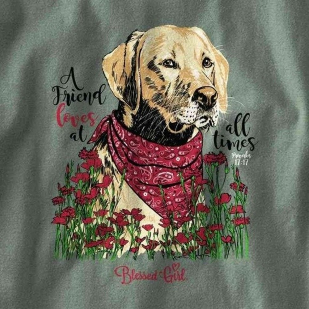 Blessed Girl Womens Long Sleeve T-Shirt - Best Friend - Sagestone - - Picture 4 of 7
